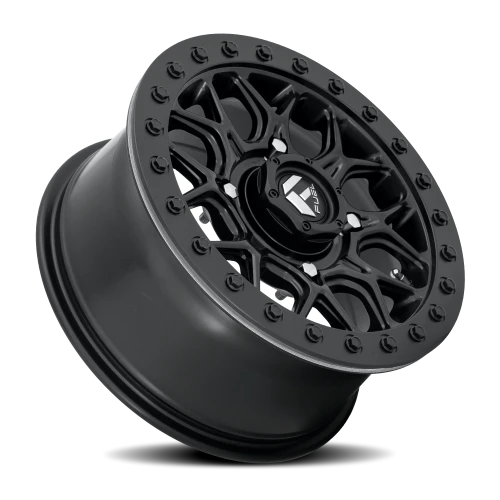 Fuel Tech Beadlock UTV D916 15x7 +38 4x136mm 110.2mm Matte Black Beadlock