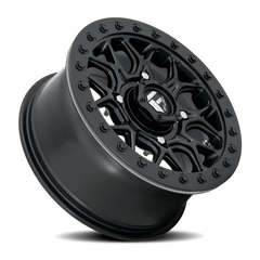 Fuel Tech Beadlock UTV D916 15x7 +38 4x156mm 132mm Matte Black Beadlock