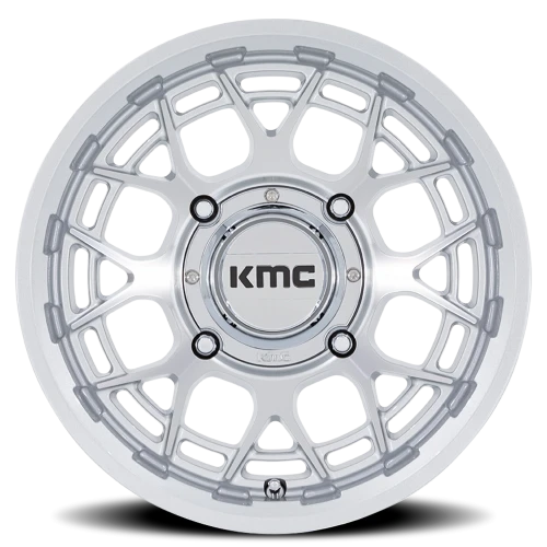 KMC Technic UTV KS139 GS 15x7 +38 4x156mm 115.1mm Gloss Silver Machined