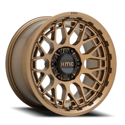 KMC Technic KM722 BRZ 20x9 +18 5x127mm 71.5mm Matte Bronze