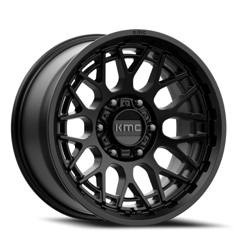 KMC Technic KM722 SB 17x8.5 +0 5x127mm 71.5mm Satin Black
