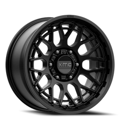 KMC Technic KM722 SB 17x8.5 +18 5x127mm 71.5mm Satin Black
