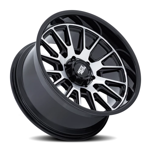 Moto Metal Tekton MO814BD 20x10 -18 5x127mm 71.5mm Gloss Black Machined Face