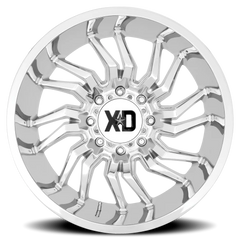 XD Series Tension XD858 CH 20x10 -18 6x135mm 87.1mm Chrome