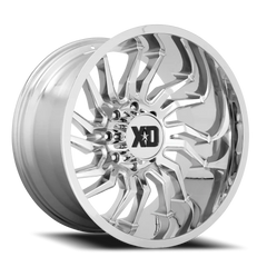 XD Series Tension XD858 CH 22x10 -18 8x165.1mm 125.1mm Chrome