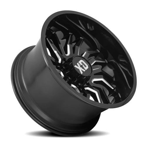 XD Series Tension XD858 GB-M 20x10 -18 8x180mm 124.2mm Gloss Black Milled