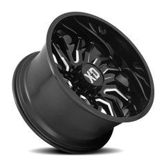 XD Series Tension XD858 GB-M 20x10 -18 8x180mm 124.2mm Gloss Black Milled