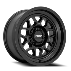 KMC Terra KM725 SB 16x8 +0 6x139.7mm 106.1mm Satin Black