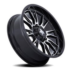 MSA Thunderlips M51 GBM 24x7 +0 4x137mm 110.1mm Gloss Black Machined