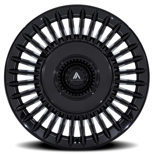 Asanti Black Label Tiara AB040 GB 22x9 +27 5x112mm 74.1mm Gloss Black