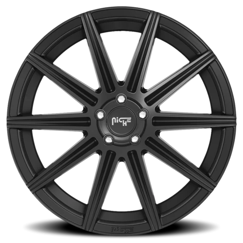 Niche Tifosi M242 20x10.5 +40 5x114.3mm 72.7mm Matte Black
