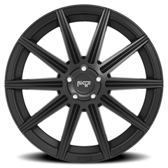 Niche Tifosi M242 20x10.5 +40 5x114.3mm 72.7mm Matte Black