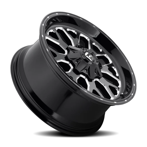 Fuel Titan D588 20x10 -18 6x135mm 106.1mm Gloss Black Milled