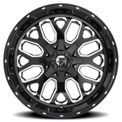 Fuel Titan D588 20x10 -18 8x165.1mm 125.2mm Gloss Black Milled