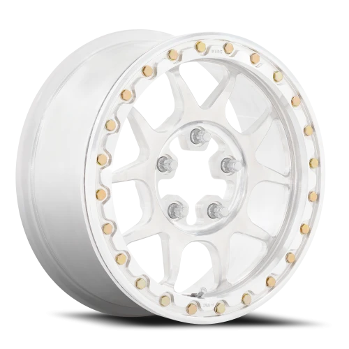 KMC Toro Forged Beadlock KS437 15x6 +38 5x114.3mm 72.56mm Raw Machined