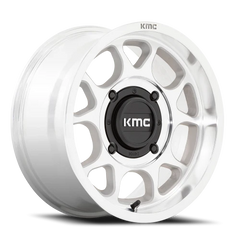 KMC Toro S UTV KS137 15x7 +10 4x156mm 115.1mm Machined Silver