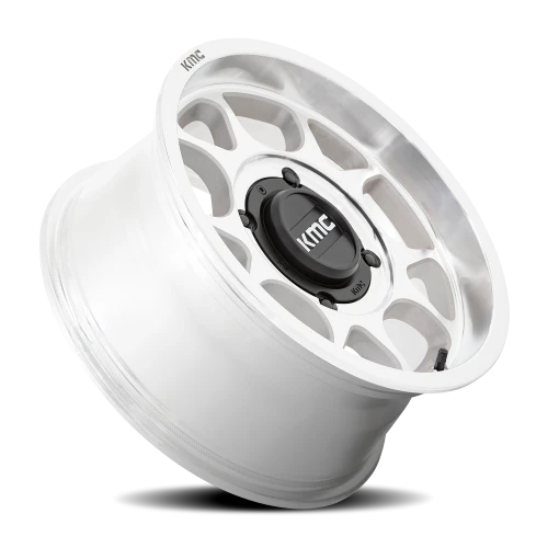KMC Toro S UTV KS137 15x7 +10 4x137mm 96mm Machined Silver
