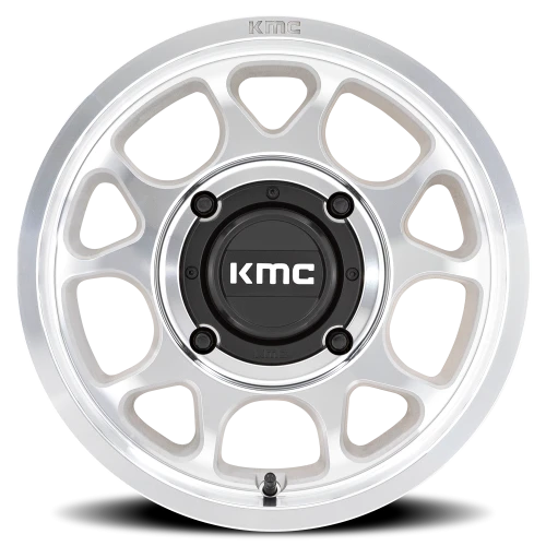 KMC Toro S UTV KS137 15x10 +0 4x137mm 96mm Machined Silver