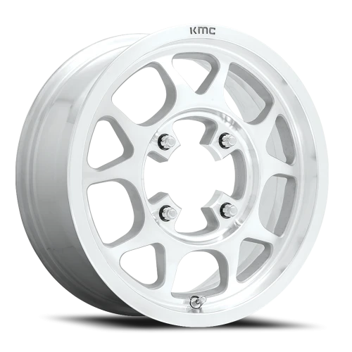 KMC Toro UTV KS136 15x6 +38 4x156mm 115.1mm Machined Silver