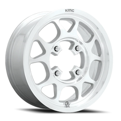KMC Toro UTV KS136 15x6 +38 4x156mm 115.1mm Machined Silver