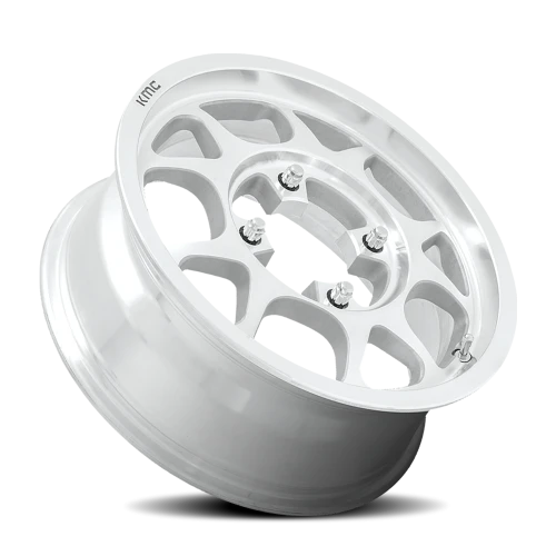 KMC Toro UTV KS136 15x6 +38 4x156mm 115.1mm Machined Silver