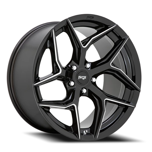 Niche Torsion M266 20x10.5 +40 5x112mm 66.56mm Gloss Black Milled