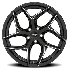 Niche Torsion M266 20x9 +35 5x120mm 72.56mm Gloss Black Milled