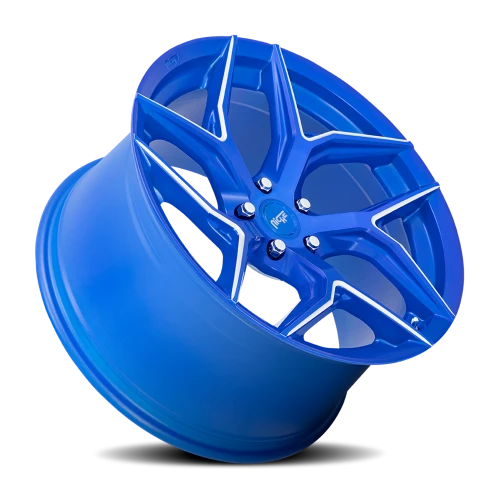 Niche Torsion M268 20x9 +27 5x112mm 66.56mm Anodized Blue Milled