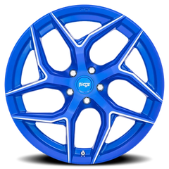Niche Torsion M268 20x9 +25 5x112mm 66.56mm Anodized Blue Milled