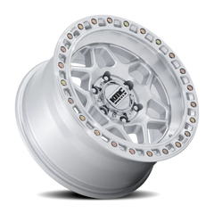 KMC Torx KM553SD 17x8.5 +0 6x135mm 87.1mm Gloss Silver Machined Face