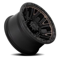 Fuel Traction D824 20x9 +1 5x139.7mm 78.1mm Matte Black Double Dark Tint