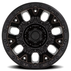Fuel Traction D824 20x10 -18 5x127mm 71.5mm Matte Black Double Dark Tint