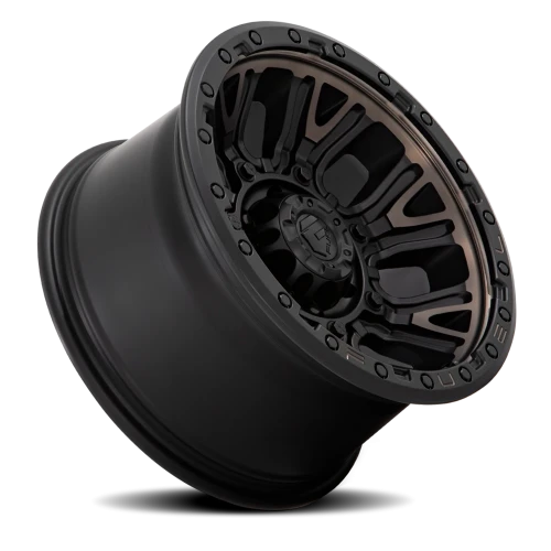 Fuel Traction D824 17x9 +1 6x135mm 87.1mm Matte Black Double Dark Tint