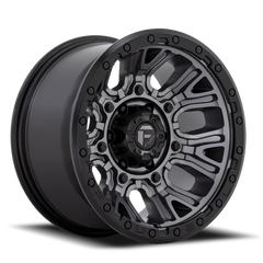 Fuel Traction D825 20x10 -18 6x135mm 87.1mm Matte Gunmetal Black Ring