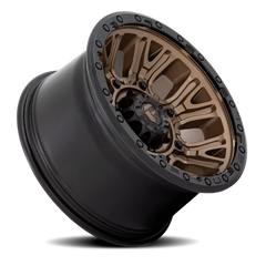 Fuel Traction D826 20x10 -18 6x135mm 87.1mm Matte Bronze Black Ring
