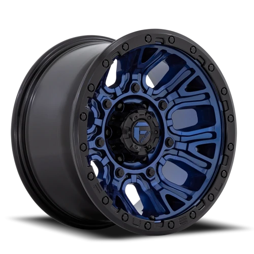 Fuel Traction D827 20x9 +1 8x170mm 125.1mm Dark Blue Black Ring