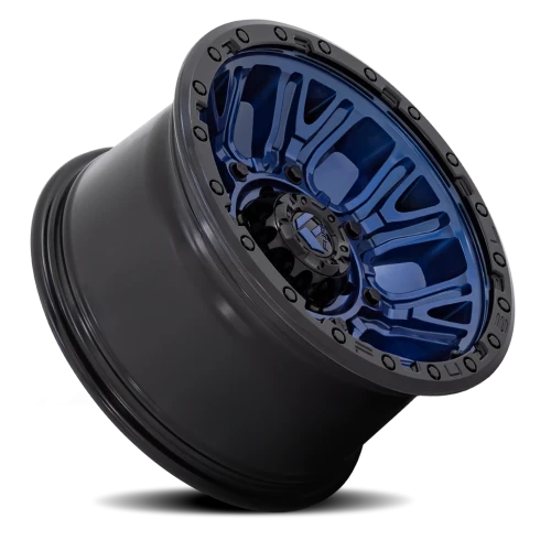 Fuel Traction D827 20x10 -18 8x165.1mm 125.1mm Dark Blue Black Ring