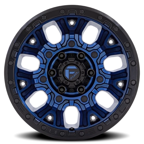 Fuel Traction D827 20x10 -18 8x170mm 125.1mm Dark Blue Black Ring