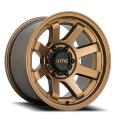 KMC Trail KM723 BRZ 17x9 -12 6x139.7mm 106.1mm Matte Bronze