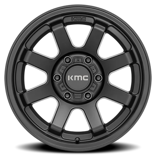 KMC Trail KM723 SB 17x8.5 +0 5x127mm 71.5mm Satin Black