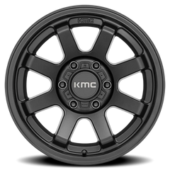KMC Trail KM723 SB 17x9 -12 6x139.7mm 106.1mm Satin Black