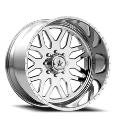 American Force B02 Trax SS 24x14 -73 8x170mm 125.1mm Polished