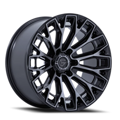 Fuel Trax FC882 BT 20x9 +20 6x139.7mm 106.1mm Gloss Black Machined Face-Dark Tinted Clear