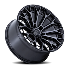 Fuel Trax FC882 BT 20x9 +1 8x180mm 124.2mm Gloss Black Machined Face-Dark Tinted Clear