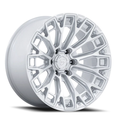 Fuel Trax FC882 SD 20x10 -18 8x165.1mm 125.1mm Gloss Silver Machined Face