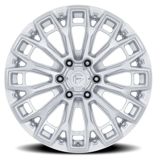 Fuel Trax FC882 SD 20x10 -18 8x180mm 124.2mm Gloss Silver Machined Face