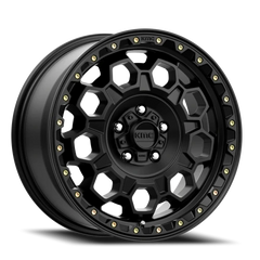 KMC Trek KM545 SB 17x8 +38 5x107.95mm 72.56mm Satin Black