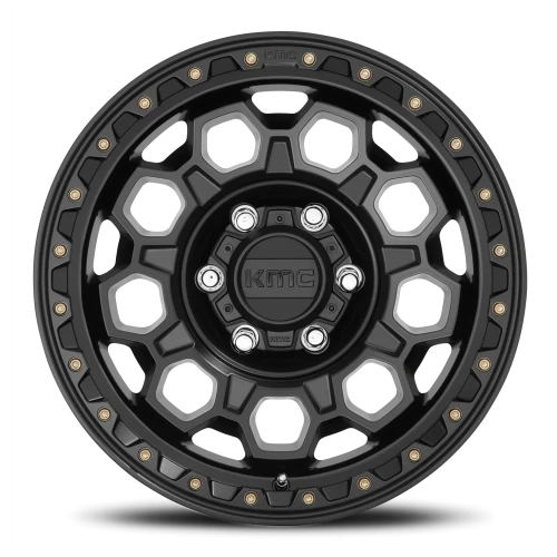 KMC Trek KM545 SB 17x8 +20 6x139.7mm 106.1mm Satin Black