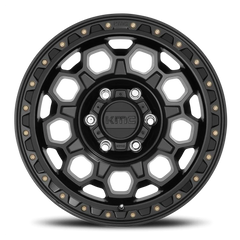 KMC Trek KM545 SB 17x9 +18 6x139.7mm 106.1mm Satin Black