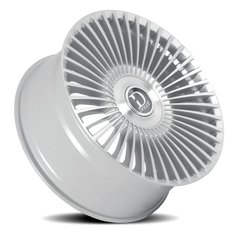 Dolce Luxury Trento GSBF 24x10 +20 5x115mm 74.1mm Gloss Silver Brushed Face